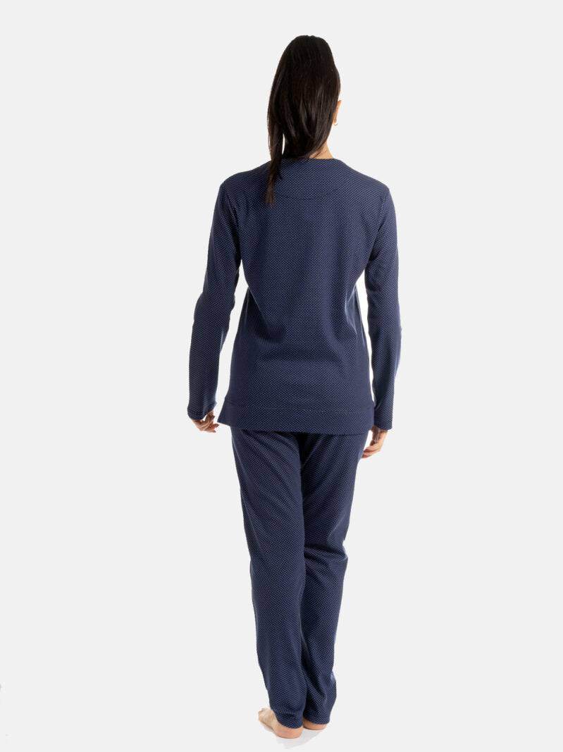 Pigiama Lungo Donna I2223B Fida - evabiancheria